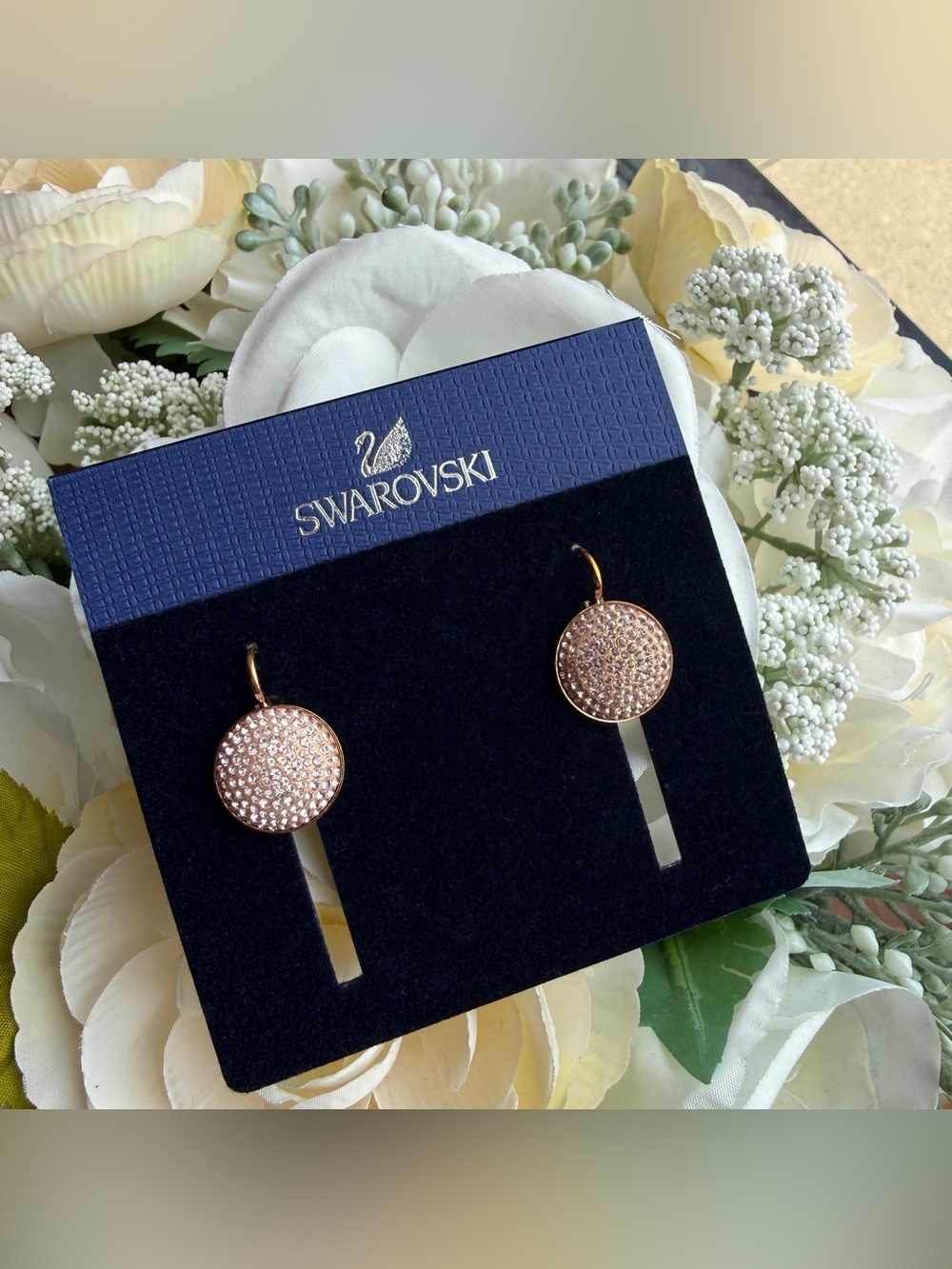Swarovski 5225724 VROS/ROS 2CM earrings